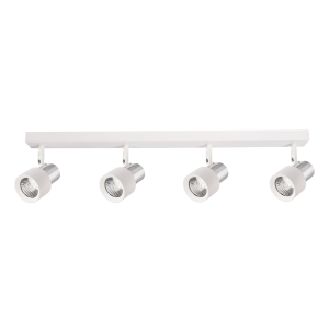 Lampa Sufitowa Cino 4xGU10 Biały + Chrom I ML9950