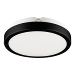 Plafon Vera 12W 4000K Czarny IP65 I EKP0469