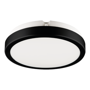 Plafon Vera 12W 4000K Czarny IP65 I EKP0469