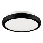 Plafon Vera 18W 4000K Czarny IP65 I EKP0471