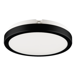 Plafon Vera 18W 4000K Czarny IP65 I EKP0471
