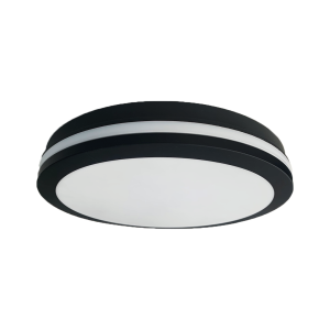 Plafon Marlon 18W 4000K Czarny IP54 I EKP0475