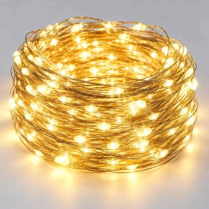 Lampki Drucik 200LED 20m 2700K 3*AA I EKSW2737