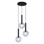 Lampa wisząca Niko Czarny 3xG9 I ML0333
