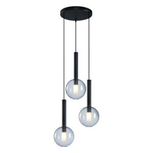 Lampa wisząca Niko Czarny 3xG9 I ML0333
