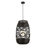 Lampa wisząca Arona Czarny 1xE14 fi 400 I ML0355