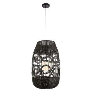 Lampa wisząca Arona Czarny 1xE14 fi 400 I ML0355