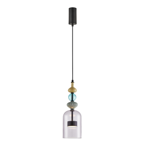 Lampa wisząca Arte 12W LED śr. 13cm czarny I ML0360