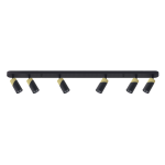 NEO BLACK GOLD SPOT 6xGU10 I ML0283