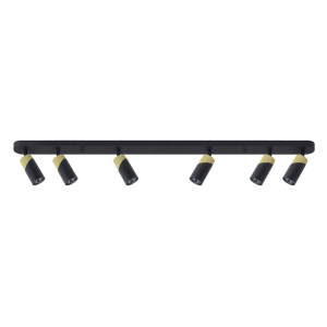 NEO BLACK GOLD SPOT 6xGU10 I ML0283