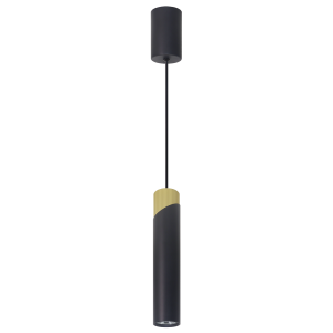 NEO BLACK GOLD LAMPA WISZĄCA 1xGU10 I ML0284