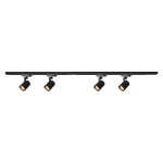 Zestaw Volf Track Czarny 4xGU10 1,5m I ML0684