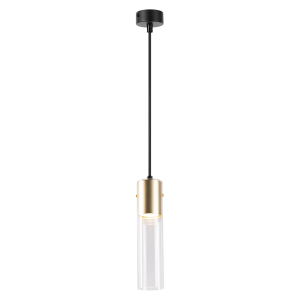 Lampa Wisząca Ricky Złoty 1xGU10 I ML0845