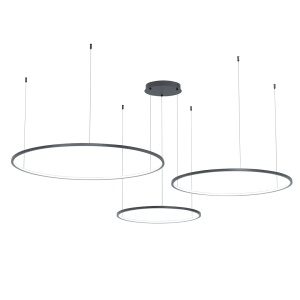 Lampa wisząca Saturno Czarny 100W LED I ML0846