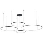 Lampa wisząca Saturno Czarny 120W LED I ML0848