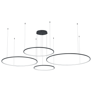 Lampa wisząca Saturno Czarny 120W LED I ML0848