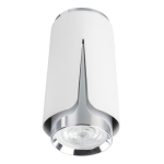 Flower Chrom Biały Downlight 1xGU10 I ML0270