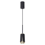 Flower Czarny Złoty Lampa Wisząca 1xGU10 I ML0267