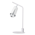 Flower Chrom Biały Lampka Gabinetowa 1xGU10 I ML0276