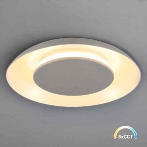 Lampa sufitowa Piattino 30W LED CCT Beżowy I ML2966