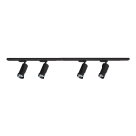 Zestaw Mica Track Czarny 4xGU10 1,5m I ML1150