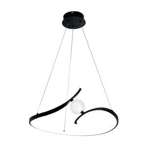 Lampa wisząca Perla Czarny 34W LED I ML1177