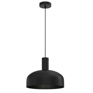 Lampa wisząca VISBY BLACK 1xE27 I MLP1553