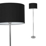Lampa stojąca CASINO BLACK/CHROME 1xE27 I ML6382