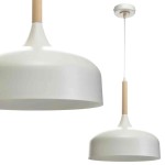 Lampa wisząca Taylor Biały 1xE27 60W I MLP6217
