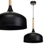 Lampa wisząca TAYLOR BLACK 1xE27 60W I MLP6218