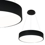 Lampa wisząca OHIO BLACK 40W LED 3000K-4000K I ML6358