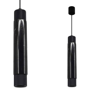 Lampa wisząca MARBLE BLACK 1xGU10 I ML6339
