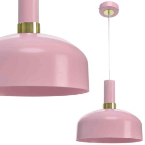 Lampa wisząca MALMO PINK 1xE27 I MLP6199