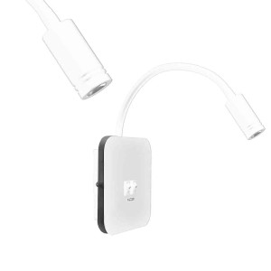 Lampka nocna Base 8W+2W Biały I ML6351