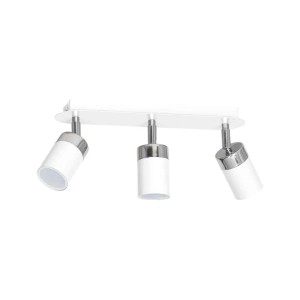 Lampa sufitowa Joker 3xGU10 Biały/Chrom I MLP900