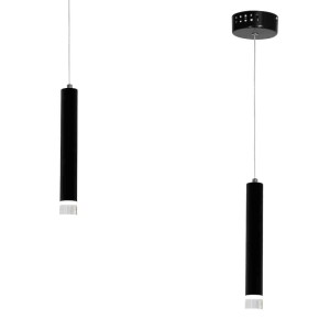 LAMPA WISZĄCA CARBON 1X5W LED I ML182
