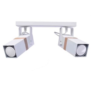 Lampa sufitowa Vidar 2xGU10 Biały I MLP5406