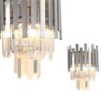 Kinkiet ASPEN CHROME 2xE14 I ML5995