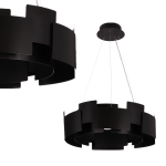 Lampa wisząca TORINO BLACK 24W LED I ML6141