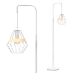 Lampa stojąca Cliff 1xE27 Biały I MLP5522