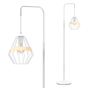 Lampa stojąca Cliff 1xE27 Biały I MLP5522