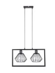 Lampa wisząca klosz diament  SAGA 2 31616