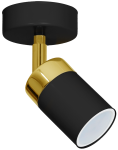 Kinkiet JOKER BLACK/GOLD 1xGU10