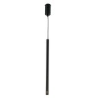 Lampa wisząca tuba rurka czarna  SOPEL LASER 1 33225