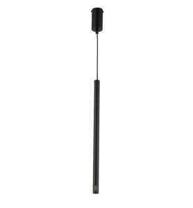 Lampa wisząca tuba rurka czarna  SOPEL LASER 1 33225