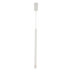 Lampa wisząca tuba rurka biała SOPEL LASER 1 33226