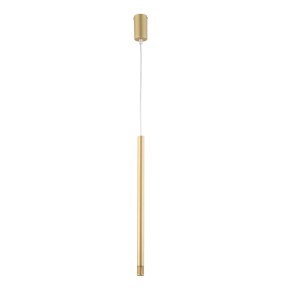 Lampa wisząca tuba rurka złota SOPEL LASER 1 33227