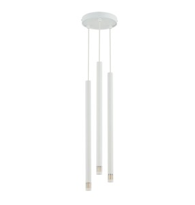 Lampa wisząca sople biała SOPEL LASER 3 33255