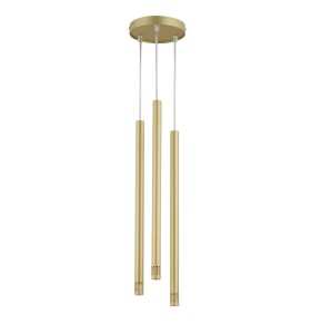 Lampa wisząca sople złota SOPEL LASER 3 33256