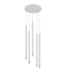 Lampa wisząca sople biała SOPEL LASER 5 33229